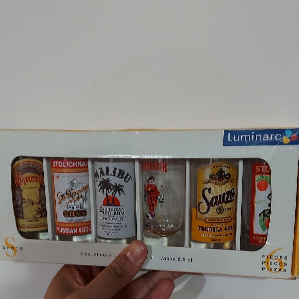 Claasic Bar Shot Glass Set - Makes A Bar Complete